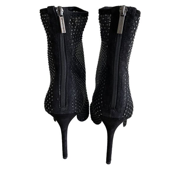 Veronica Beard Lisa Rhinestone Mesh Booties - Picture 4 of 12